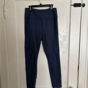 Outdoor voices blue leggings, medium